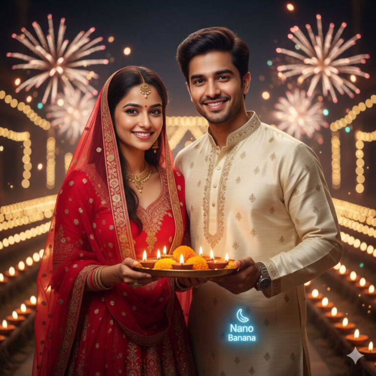 Diwali Joy Capturing Festive Moments : Google Nano Banana in 2025