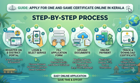 Apply One and Same Certificate Online