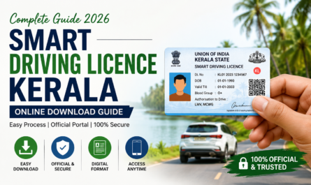 Smart Driving Licence Kerala