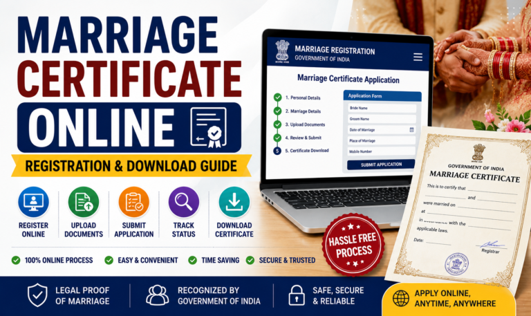 Marriage Certificate Online: Registration & Download Guide (2026)