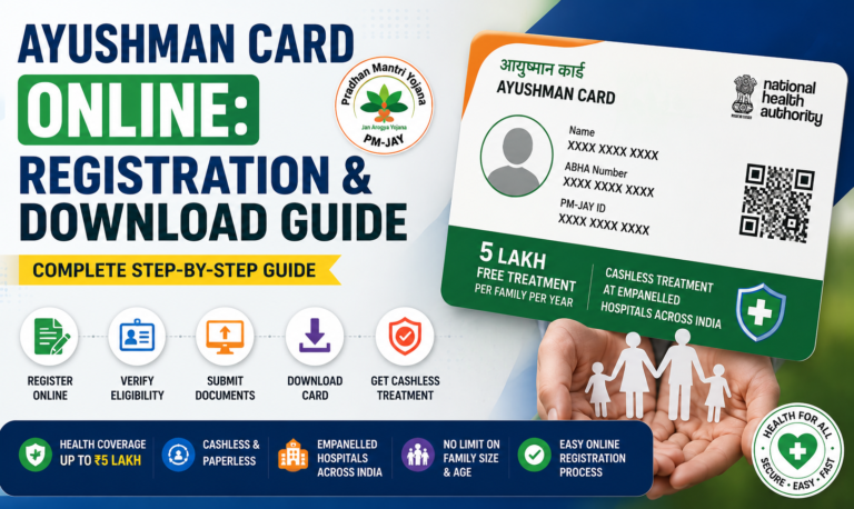 Ayushman Card Online: Registration & Download Guide (2026)
