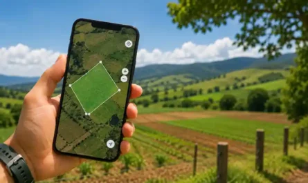 FieldCalc GPS Area Measure app for measuring land with GPS